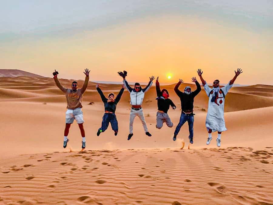 Marrakech: 3-Day Trip to Fez with Sandboarding & Camel Ride - Sunset camel ride and sandboarding in Merzouga