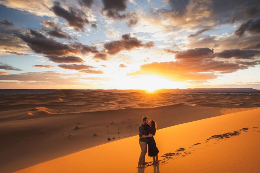 Marrakech: 3-Day Trip to Fez with Sandboarding & Camel Ride - Sleeping at the desert camp