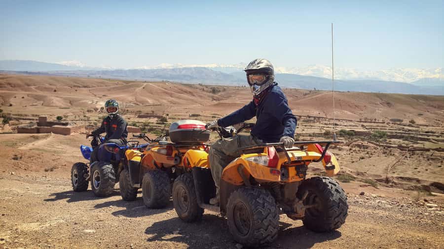 Marrakech: 3-Hour Quad Bike Adventure - Getting comfortable on the quad bike