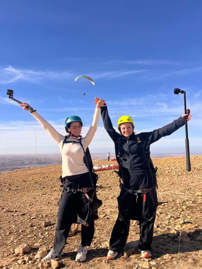 Marrakech Adventure: Paragliding, Camel Ride & Breakfast - Mint Tea in a Berber Tent