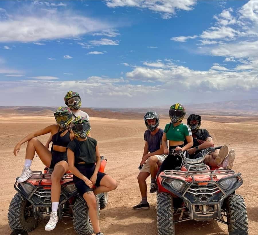 Marrakech: Agafay Desert Camel, Quad Bike & Dinner Show - Who will enjoy this evening most