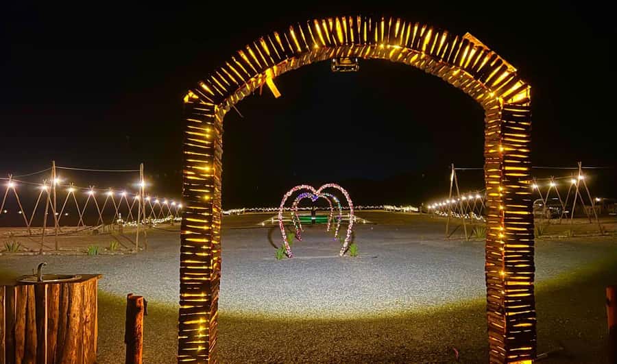 Marrakech: Agafay Desert Camel Ride, Dinner, Fire Show - Music, dancing, and the fire show