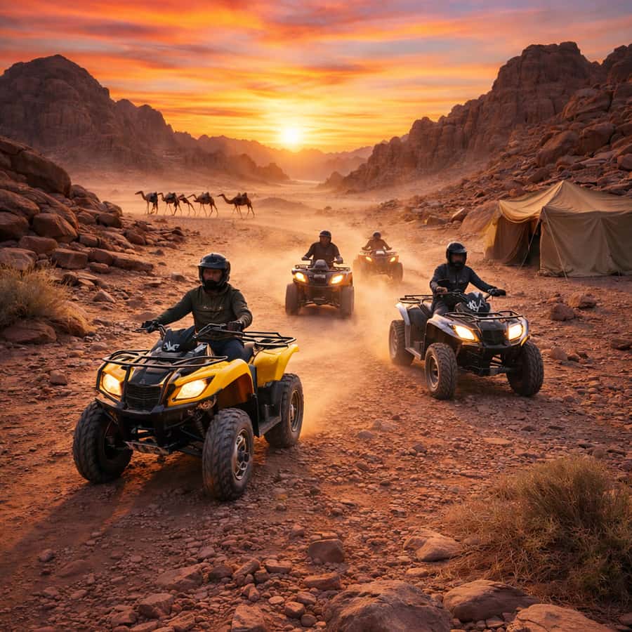Marrakech: Agafay Desert Camel Ride & Quad with Dinner Show - Agafay gives you desert scenery without a Sahara expedition