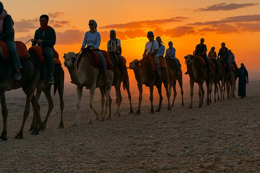Marrakech: Agafay Desert Camel Ride with Dinner & Show - The 30-minute argan oil factory stop
