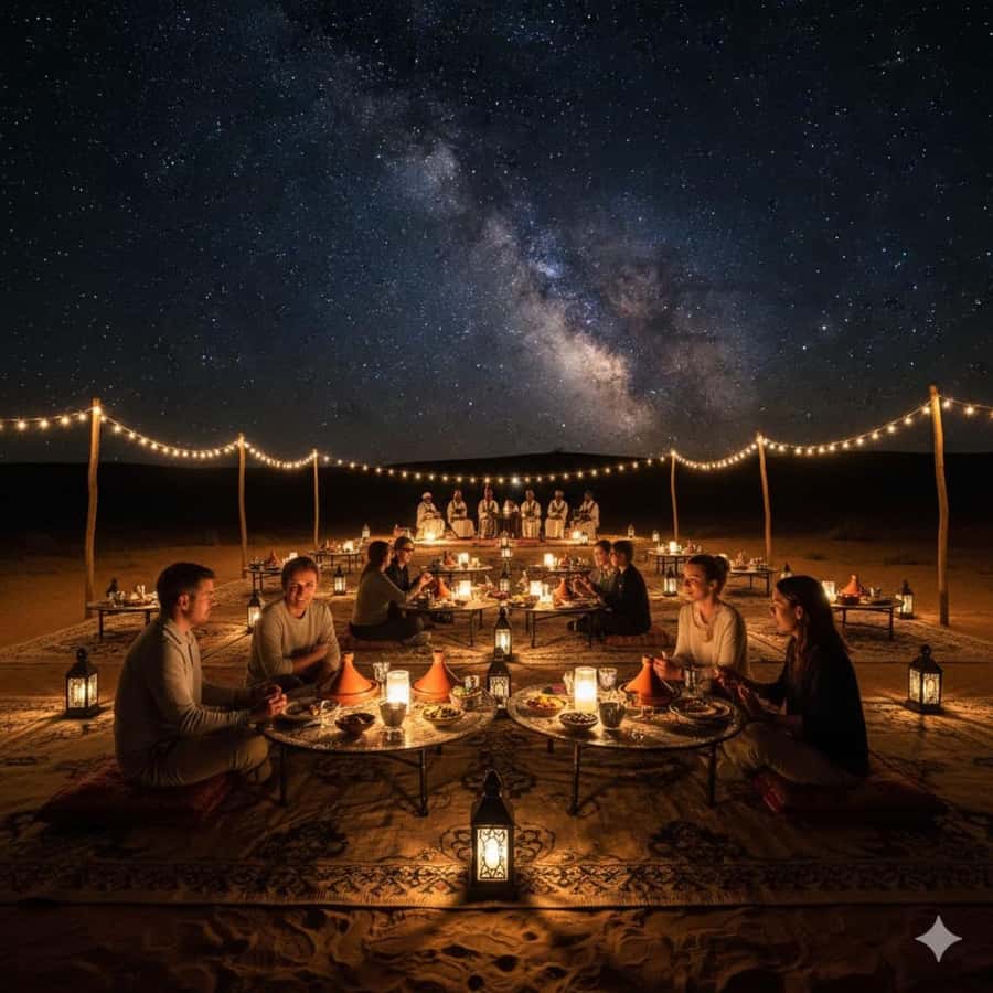 Marrakech: Agafay desert camel ride with dinner & spectacle - The 20-minute camel ride