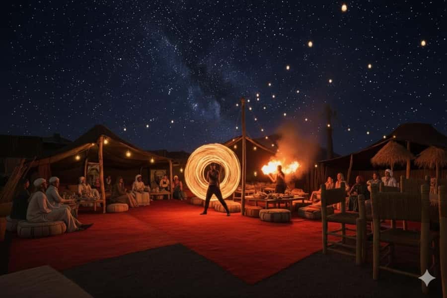 Marrakech: Agafay desert camel ride with dinner & spectacle - A short argan oil cooperative visit