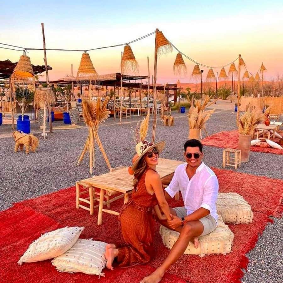 Marrakech: Agafay Desert Camp Lunch with Camel Ride and Pool - Optional quad biking and extra activities