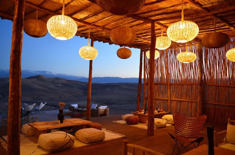 Marrakech: Agafay Desert Dinner and Sunset Camel Ride Trip - Pickup from Marrakech and the ride out