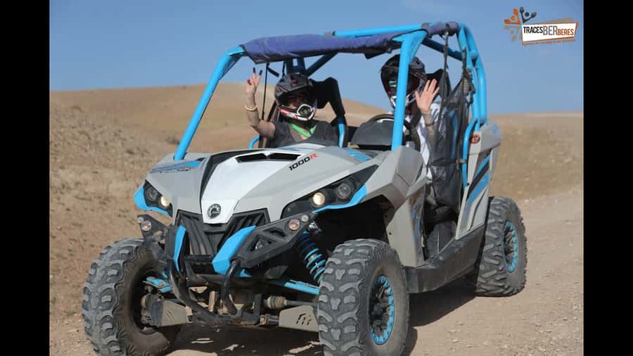 Marrakech: Agafay Desert Dune Buggy Tour - Mint tea in a nomad-style tent
