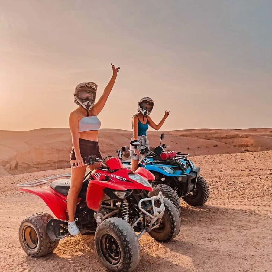 Marrakech: Agafay Desert Escape with Quad or Camel Ride - Quad biking: the livelier option