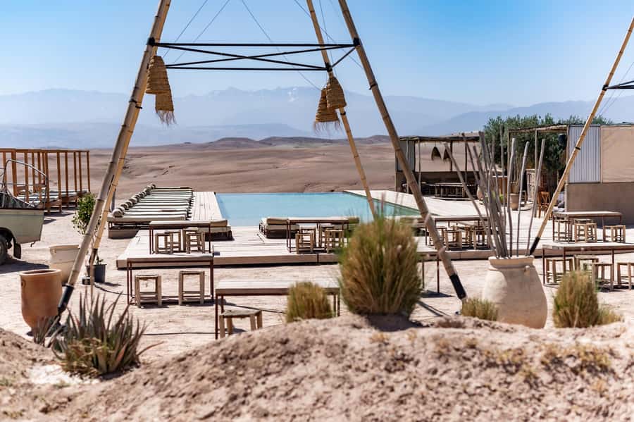 Marrakech: Agafay Desert Inara Camp Pool Day Pass with Lunch - Quick Points Before You Book