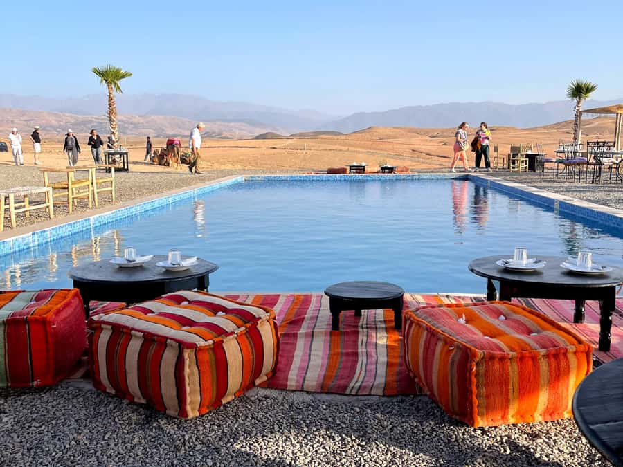Marrakech: Agafay Desert, Lunch, Camel Ride, & Swimming Pool - Leaving Marrakech for the Agafay Desert