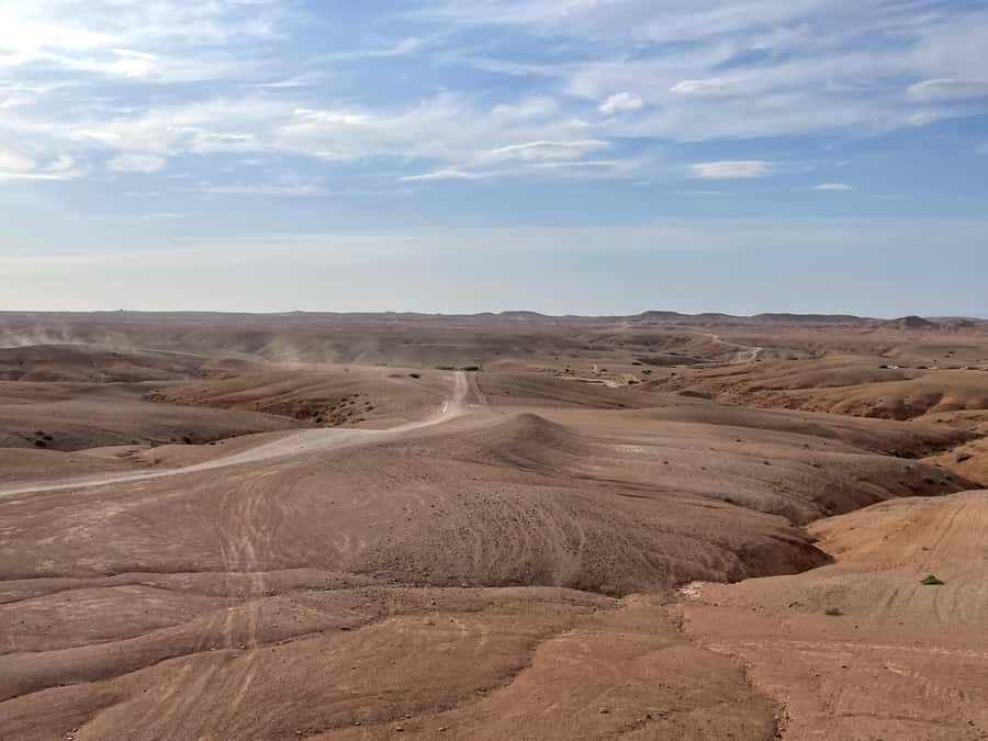 Marrakech: Agafay Desert, Lunch, Camel Ride, & Swimming Pool - Transport and guide service