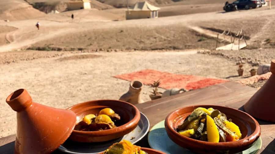 Marrakech: Agafay Desert, Lunch, Camel Ride, & Swimming Pool - The argan oil cooperative adds useful context