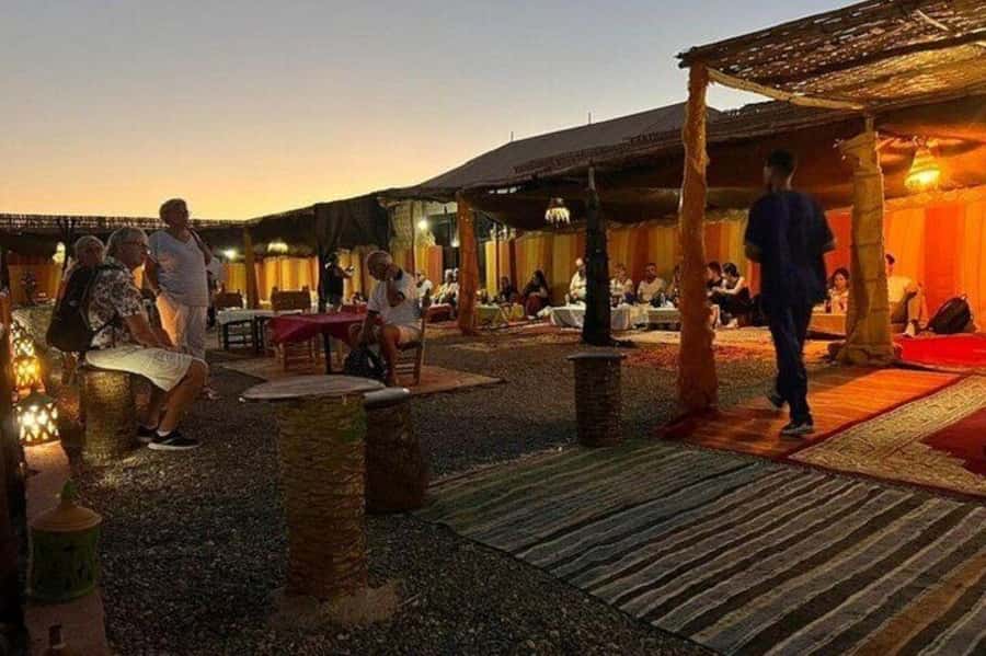 Marrakech: Agafay Desert Magic Sunset Dinner & Live Show - Sunset is the main event