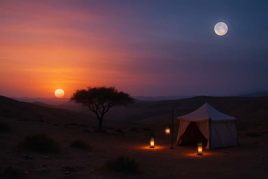 Marrakech: Agafay Desert Magic Sunset Dinner & Live Show - The argan cooperative stop