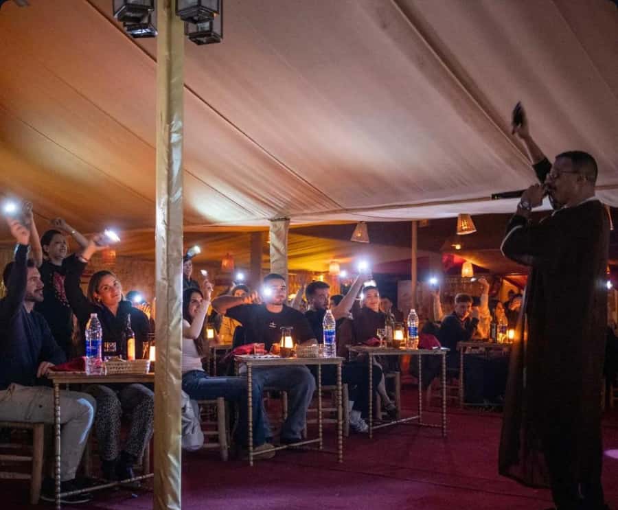 Marrakech: Agafay Desert Overnight Stay, Dinner & Activities - Sleeping under the stars in an air-conditioned tent