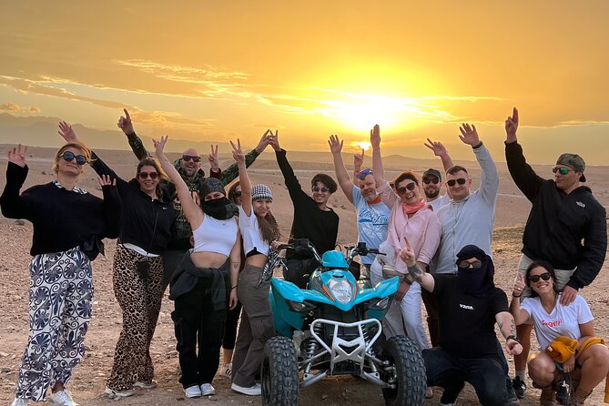 Marrakech Agafay Desert Package Quad Bike&Camel POOL Dinner Show. - Key points at a glance