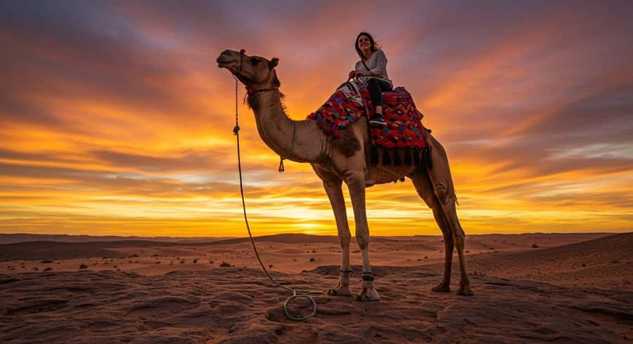 Marrakech: Agafay Desert Quad Bike & Camel Ride with Dinner - Seeing argan oil made by hand