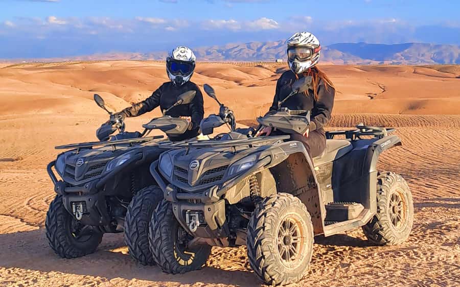 Marrakech: Agafay Desert Quad Bike Tour with Moroccan Tea - Key points to know before you book