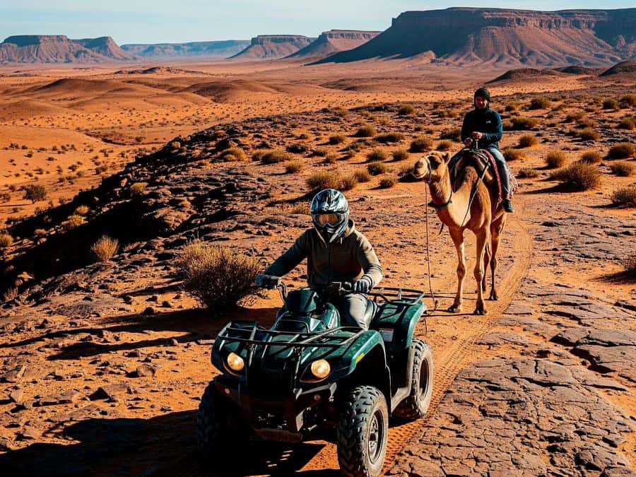 Marrakech: Agafay Desert Quad Biking Tour with Dinner-Show - Key points at a glance