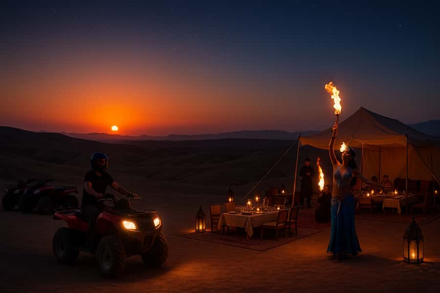 Marrakech: Agafay Desert Quad Biking with Dinner & Show - Why Agafay Works for a Short Desert Trip