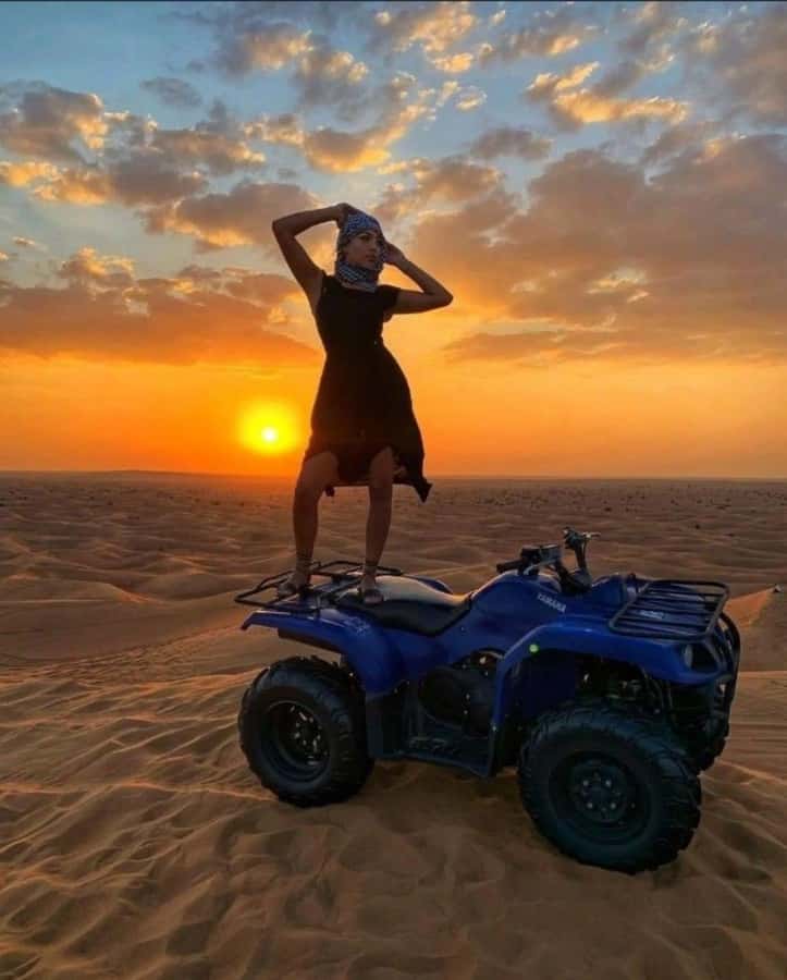 Marrakech: Agafay Desert Quad Biking with Dinner & Show - Getting Ready for the Quad Ride