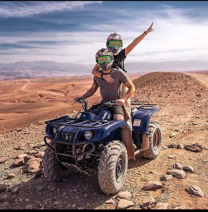 Marrakech: Agafay Desert Quad, Camel Ride & Dinner Show - Leaving Marrakech for Agafay