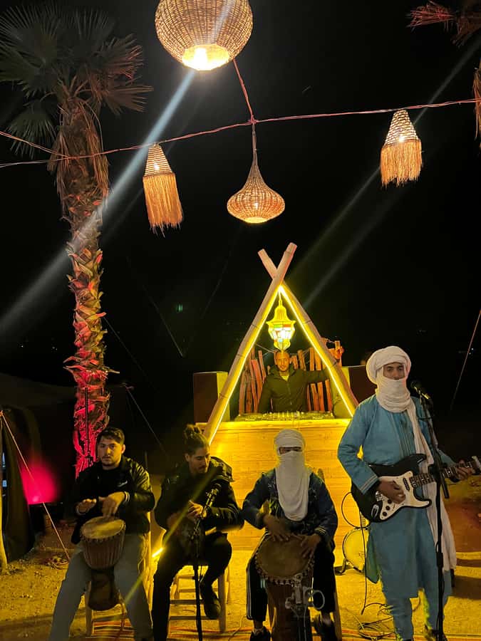Marrakech: Agafay Desert Quad & Camel Rides, Dinner & Show - Mint tea and the camp welcome