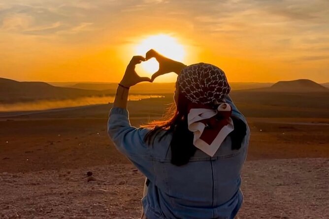 Marrakech: Agafay Desert Sunset, Camel Ride, and Dinner Show - Dinner with tagine, couscous, and tea