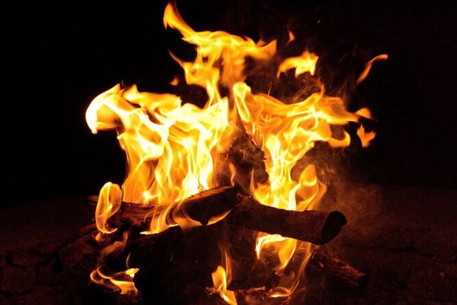 Marrakech: Agafay Desert Sunset, Camel Ride, and Dinner Show - Berber music and the fire show