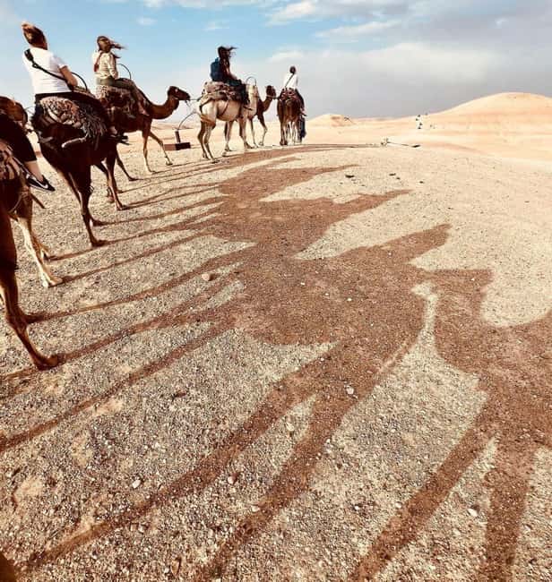 Marrakech: Agafay Desert Sunset, Camel Ride, Dinner and Show - Berber music, bonfire, and the fire show