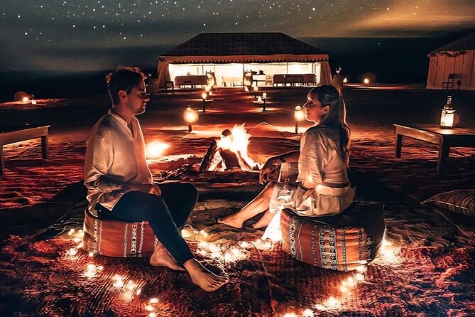 Marrakech Agafay Desert Sunset: Camel Ride & Traditional Dinner - Key points to know before booking