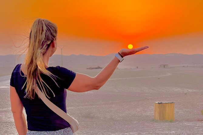 Marrakech Agafay Desert Sunset: Camel Ride & Traditional Dinner - Berber music, dancing, and the fire show