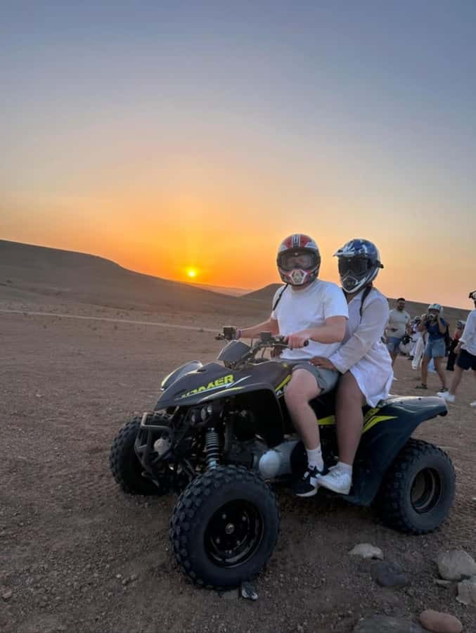 Marrakech: Agafay Desert Tour Quad bike & Dinner fire show - Is $14 good value?