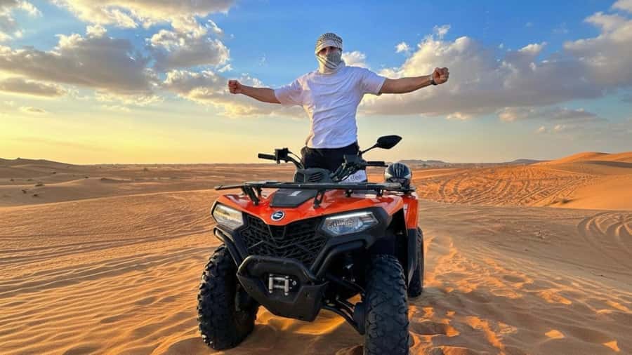 Marrakech: Agafay Desert Tour Quad bike & Dinner fire show - The argan oil stop before the desert activities