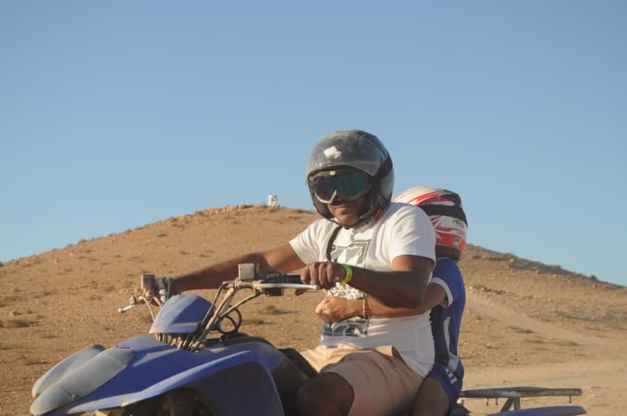 Marrakech: Agafay Desert Trip with Activities and Dinner - Sunset turns a simple camp stop into the evening’s highlight