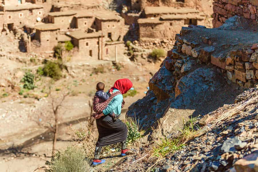Marrakech: Atlas Mountains & Agafay Desert Tour w Camel Ride - Tahnaout and the argan oil cooperative