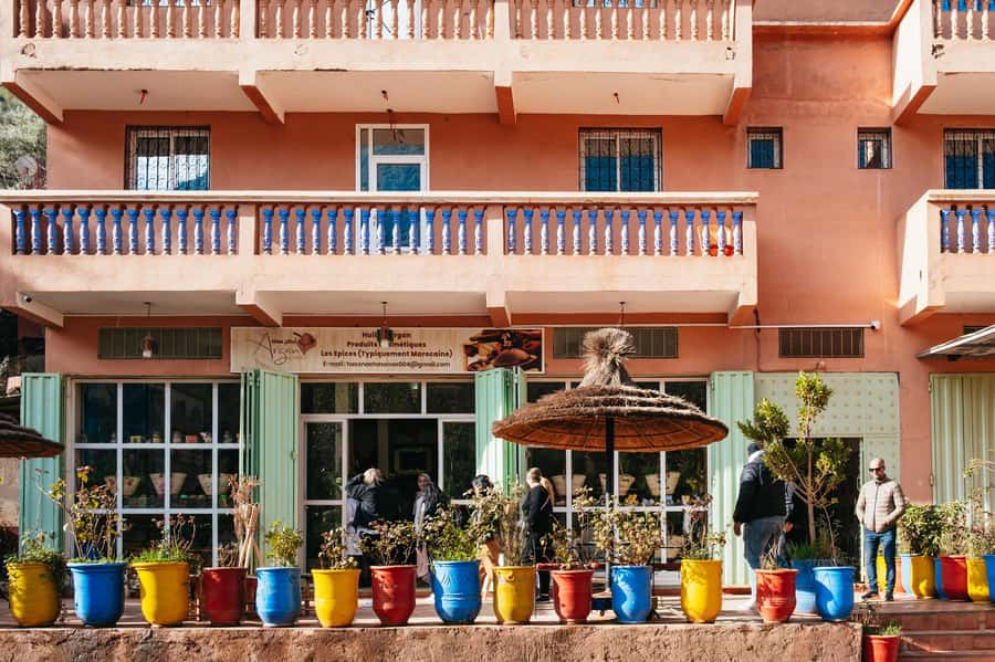 Marrakech: Atlas Mountains and 5 Valleys Day Tour with Lunch - Sidi Fares Valley and lunch in an Amazigh home