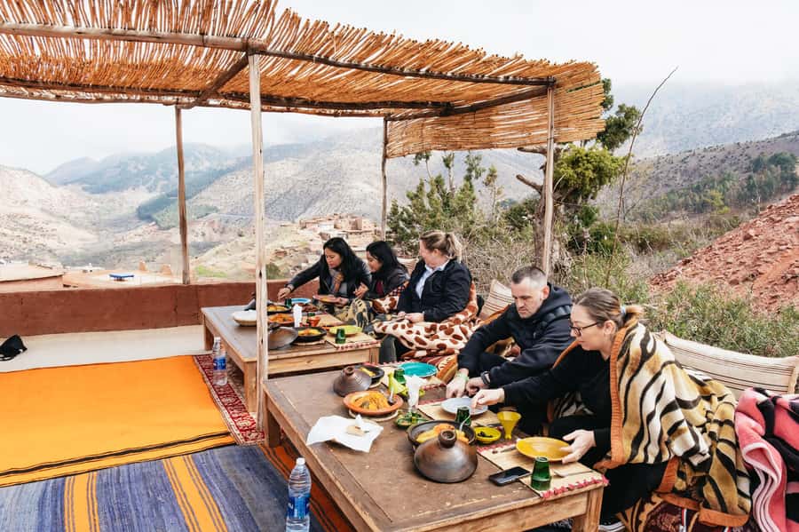 Marrakech: Atlas Mountains and 5 Valleys Day Tour with Lunch - The argan-oil cooperative, useful but commercial