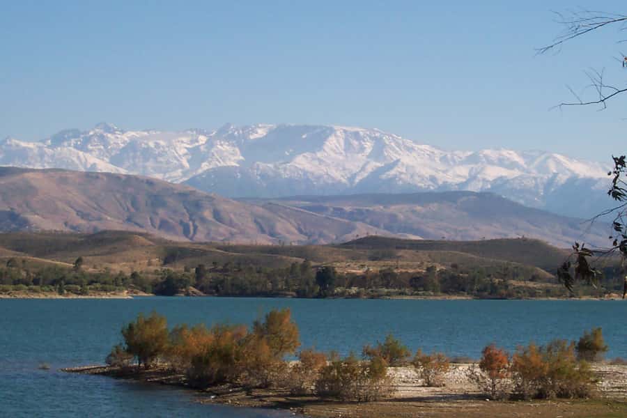 Marrakech: Atlas Mountains and Desert Safari with Lunch - A Berber lunch with a mountain view