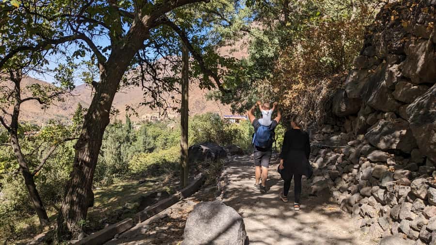 Marrakech: Atlas Mountains, Camel Ride, Waterfalls, & Lunch - Imlil and the walk to the waterfalls