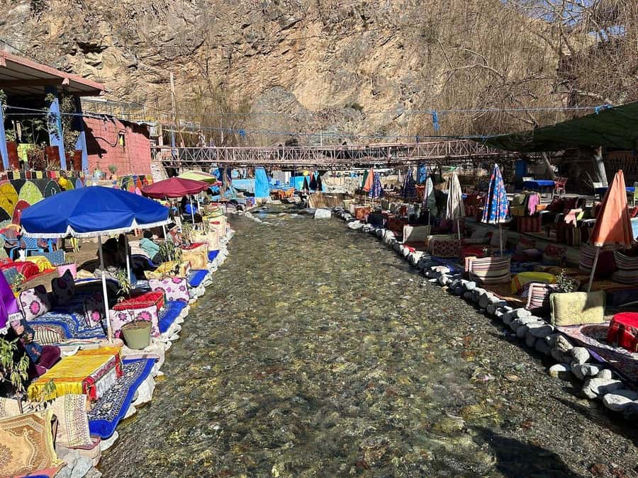 Marrakech: Atlas Mountains, Ourika Valley, Waterfall & Guide - Free time in the valley