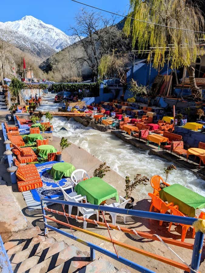 Marrakech: Atlas Mountains & Ourika Waterfalls, Lunch+Guide - From Marrakech to the Ourika Valley