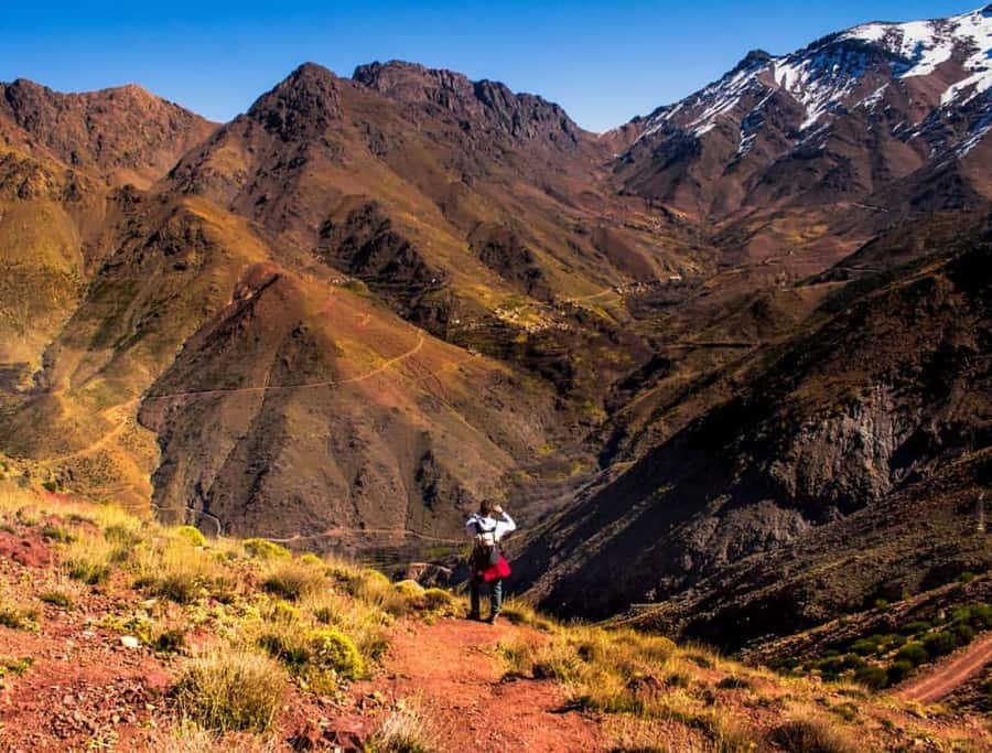 Marrakech: Atlas Mountains Summit Day Trek 2700m - Tea near the Atlas foothills