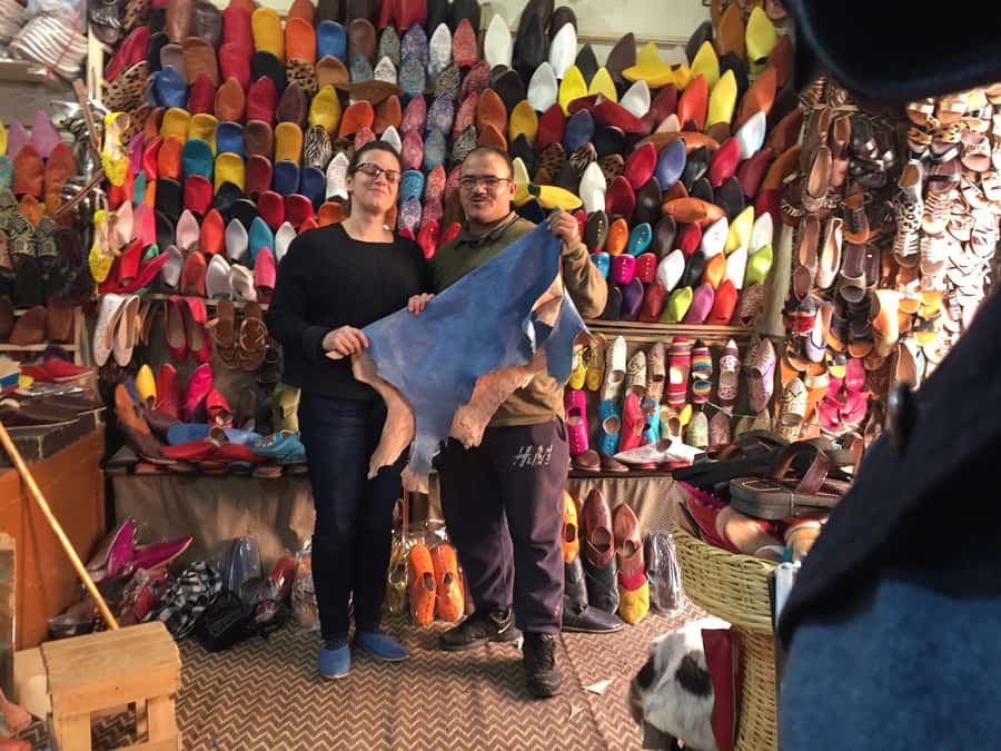Marrakech: Babouch Making Workshop in the Medina - Meeting Your Guide Near Jamaa el Fna