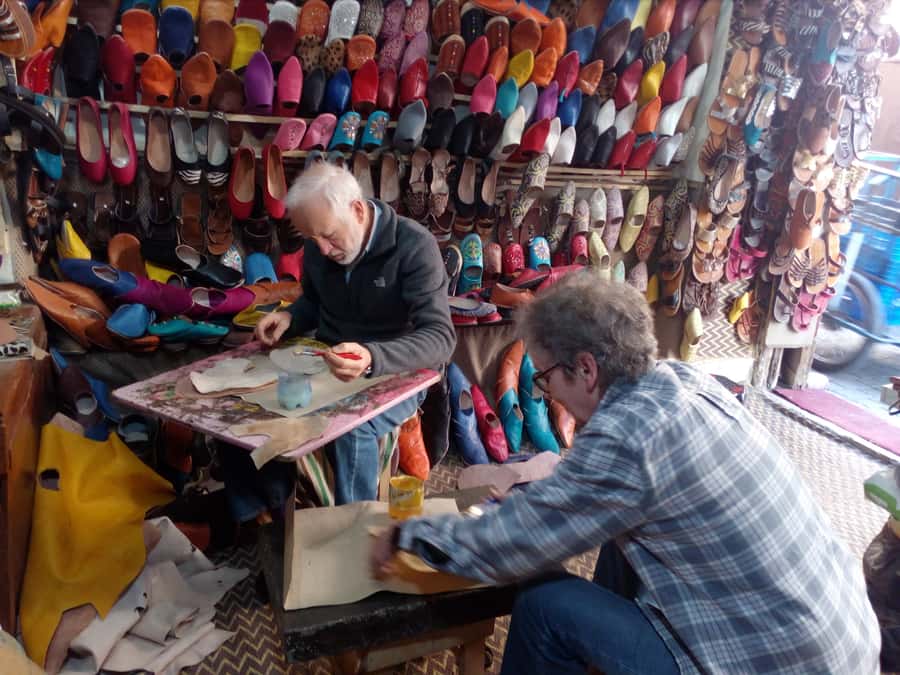 Marrakech: Babouch Making Workshop in the Medina - Cutting and Building Your Own Pair