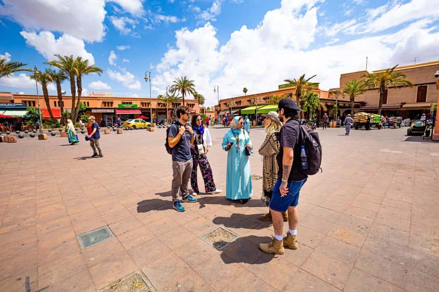 Marrakech: Bahia Palace, Madrasa Ben Youssef & Secret Garden - Mellah: a brief look at another side of old Marrakech