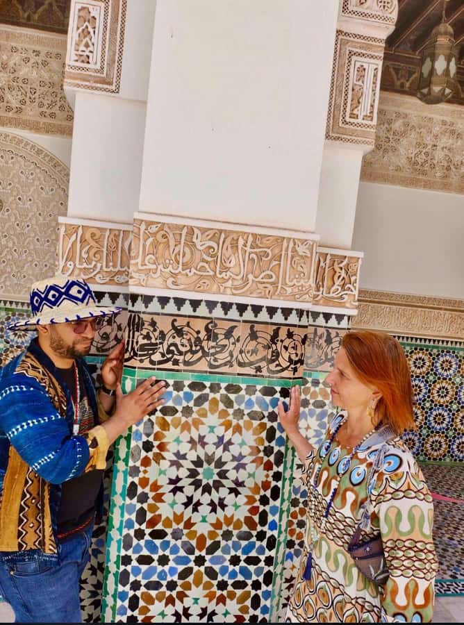 Marrakech: Bahia Palace, Madrassa & Souks Guided Tour - Bahia Palace and its Andalusian-Moorish design