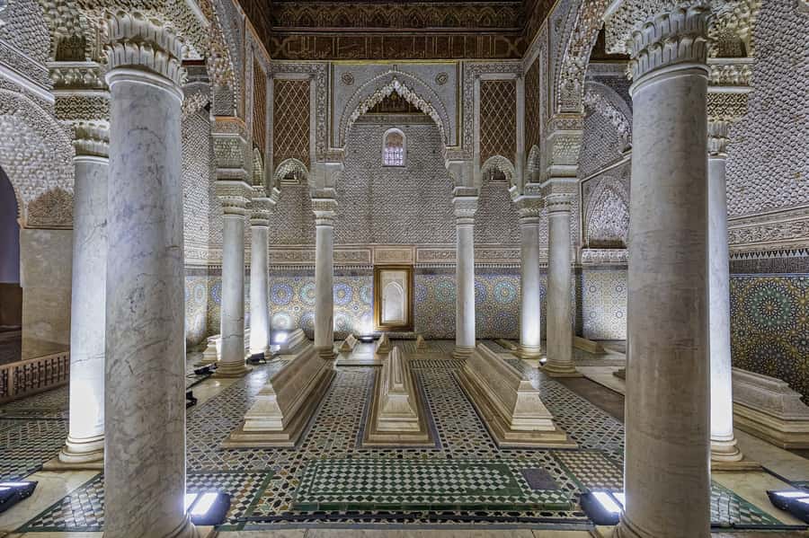 Marrakech: Bahia Palace, Saadian Tombs, & Koutoubia Mosque - Bab Agnaou, Kasba, and a short walk through royal Marrakech